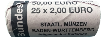 2 Euro Münzrolle "Brandenburg" 2020