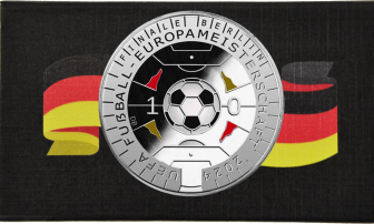 11 Euro Münz-Set zur Fußball-Europameisterschaft 2024